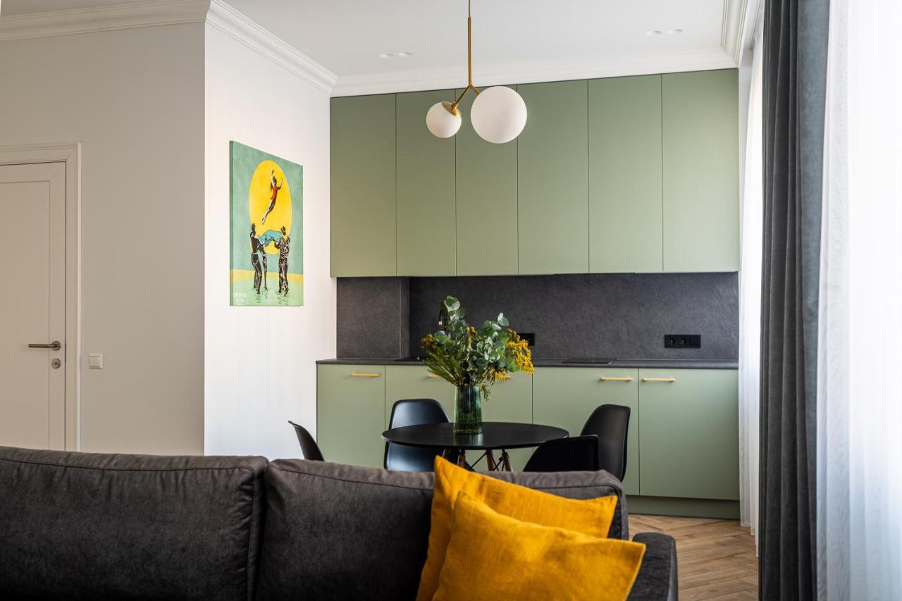 Cozy Apartment In Kaunas Center Ngoại thất bức ảnh