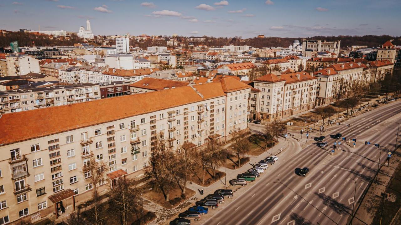 Cozy Apartment In Kaunas Center Ngoại thất bức ảnh