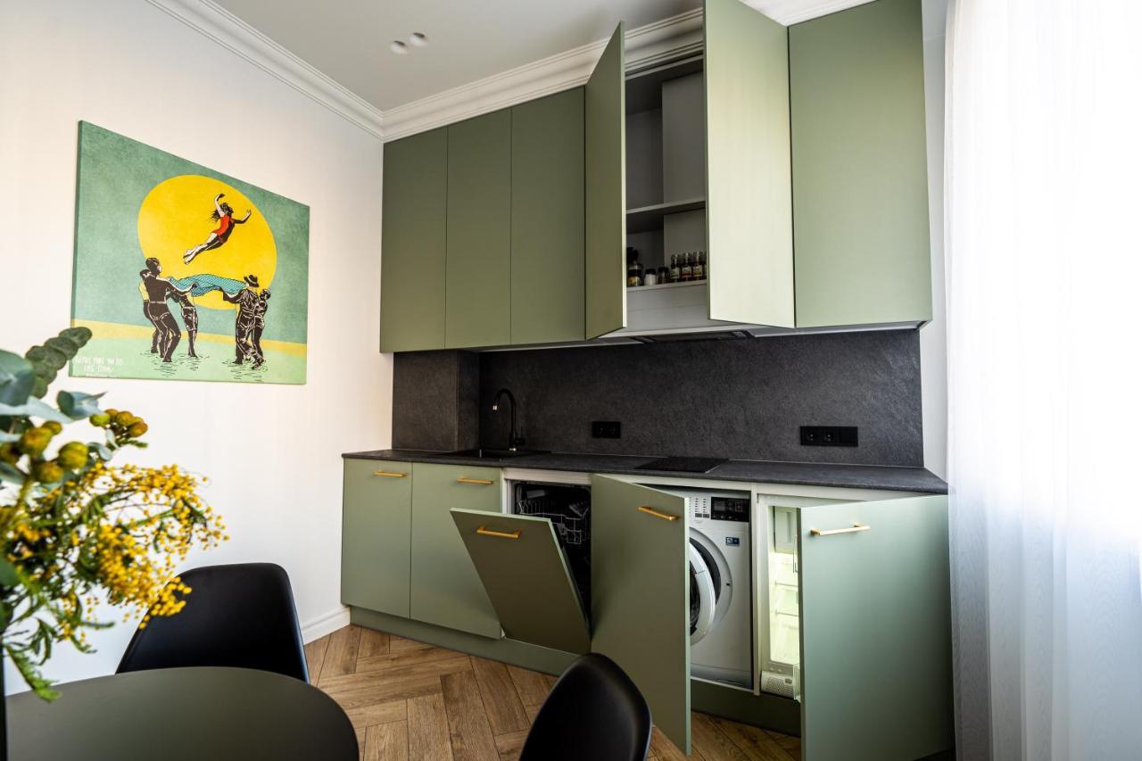 Cozy Apartment In Kaunas Center Ngoại thất bức ảnh