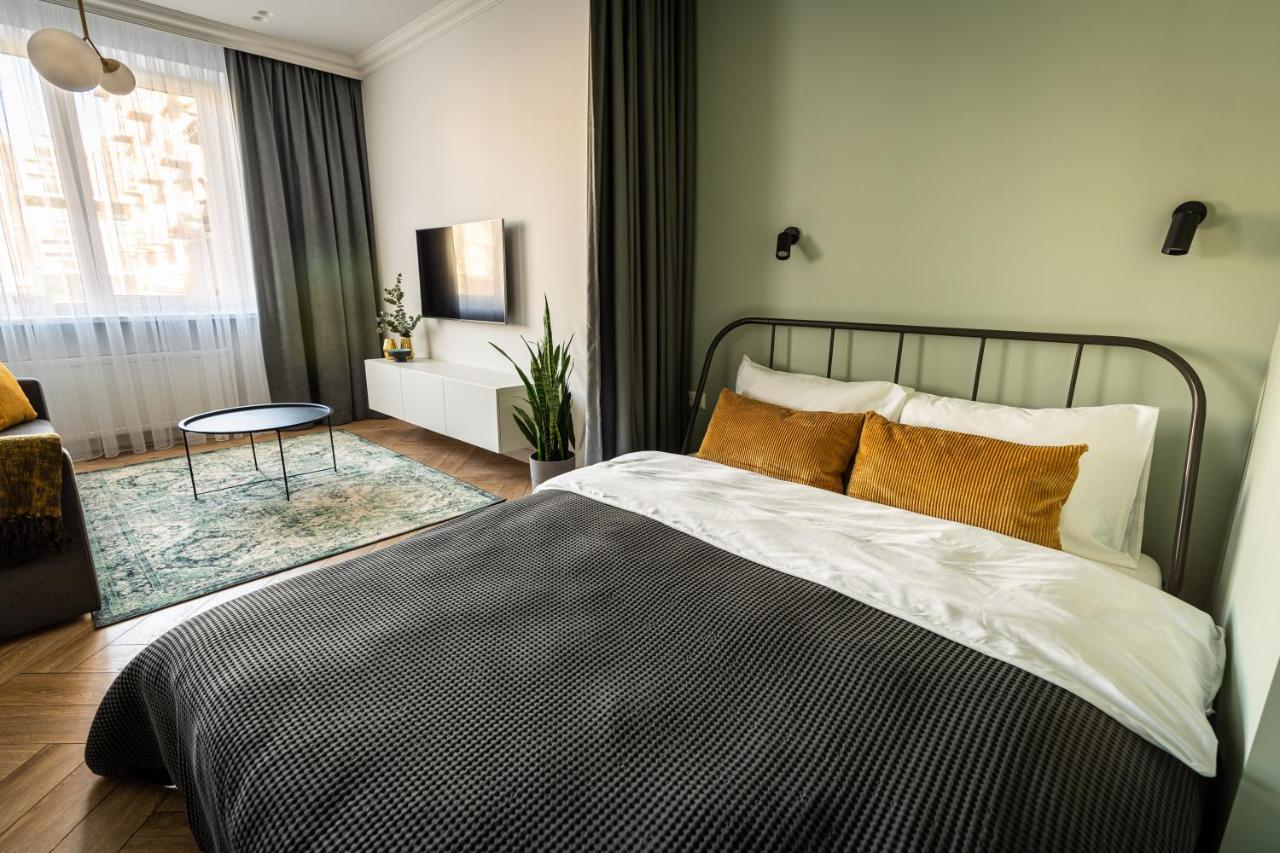 Cozy Apartment In Kaunas Center Ngoại thất bức ảnh